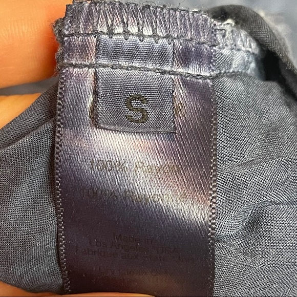 Blue life bell sleeve boho tie top - Picture 7 of 7